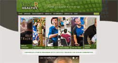 Desktop Screenshot of live2bhealthy.com