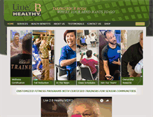 Tablet Screenshot of live2bhealthy.com